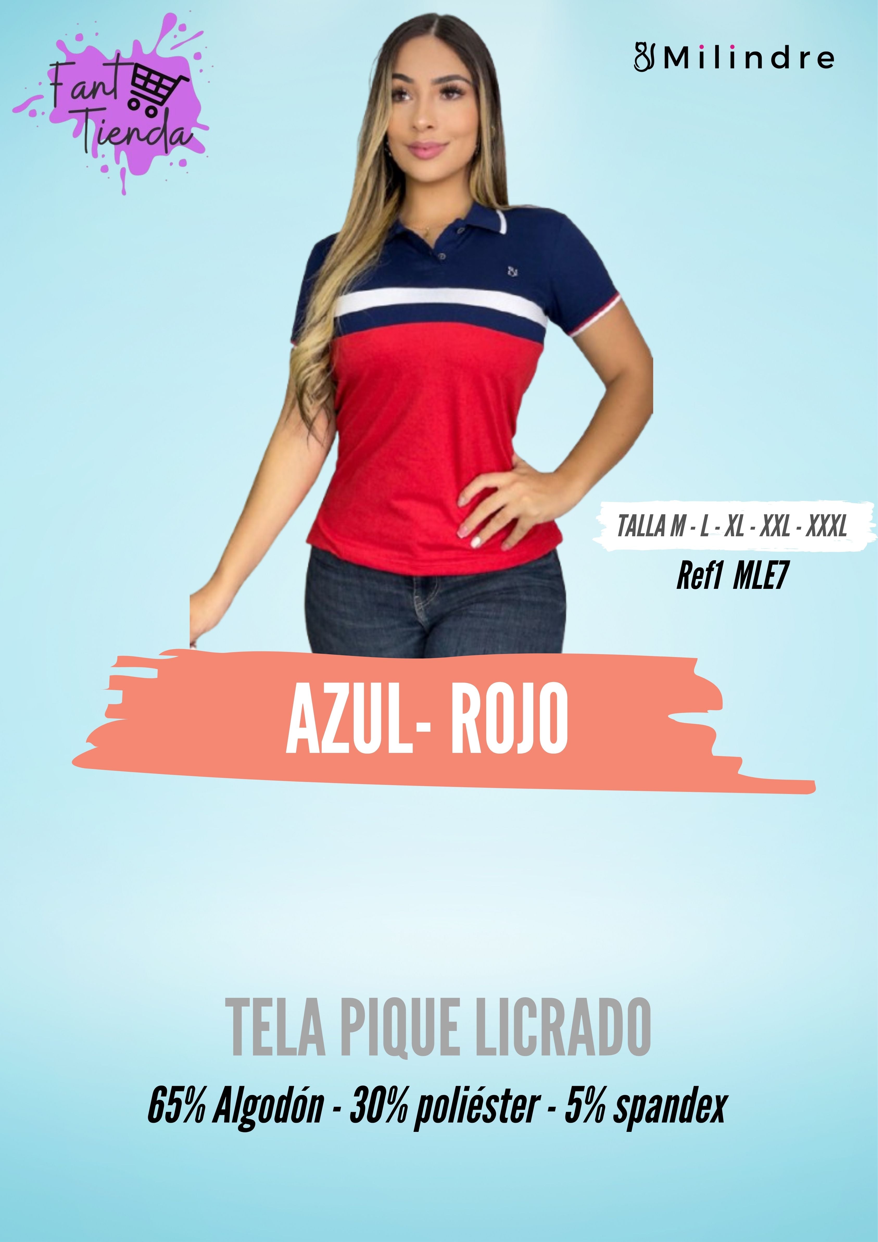 CAMISETAS DAMA MILINDRE REF7