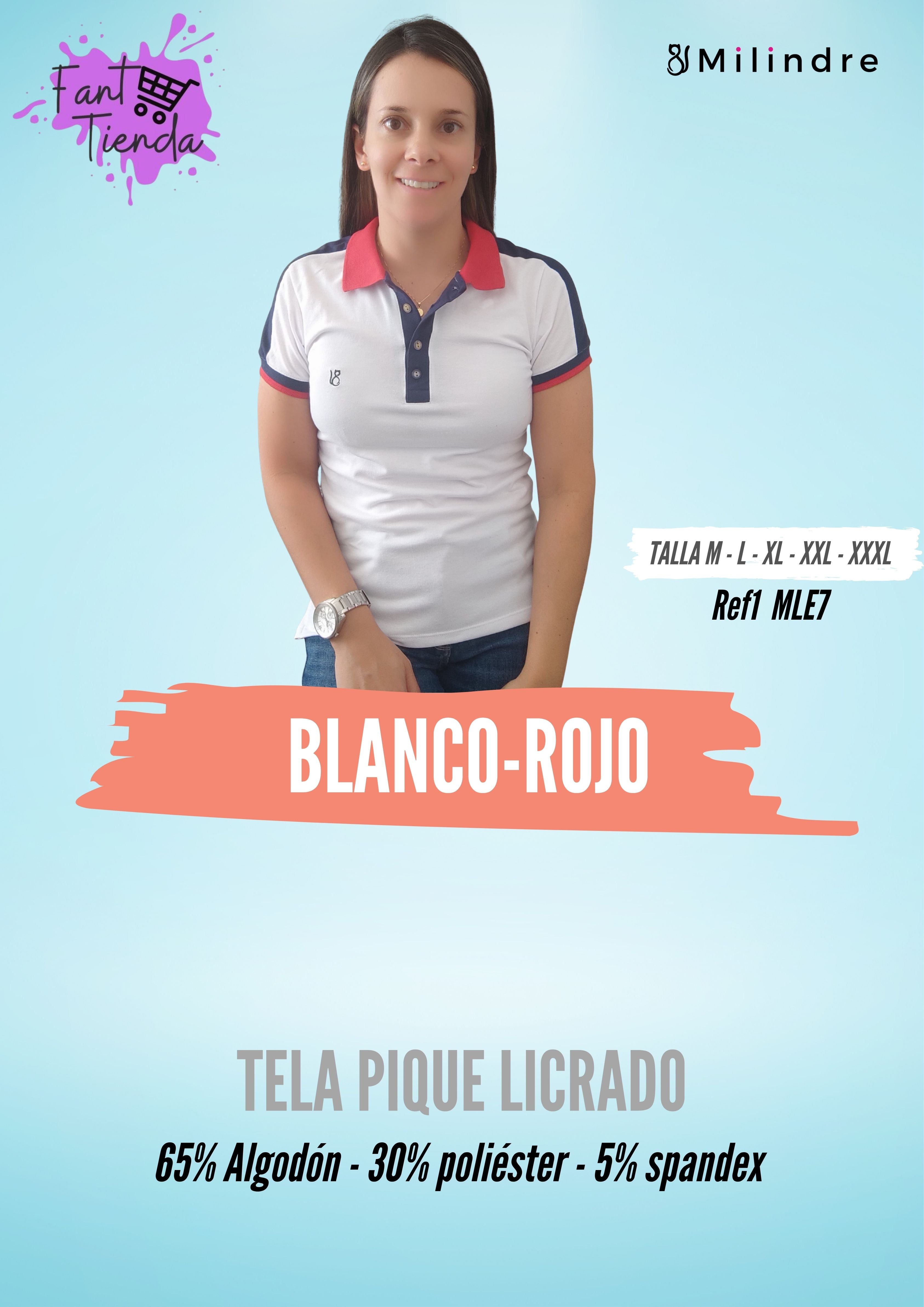 CAMISETAS DAMA MILINDRE REF7
